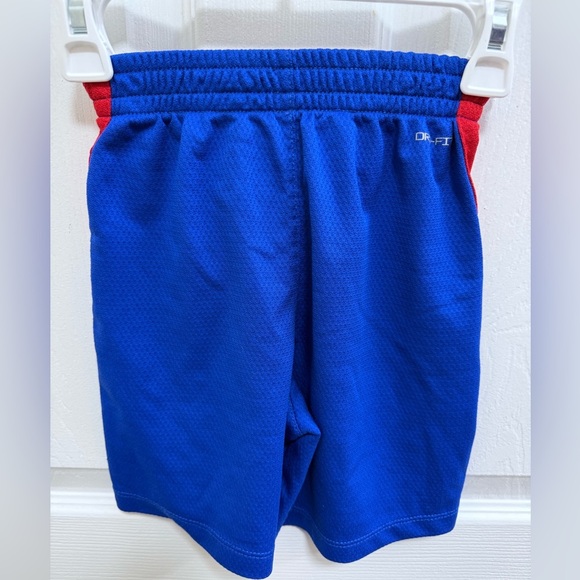 Nike Kids' Red Tee and Blue Baseball Shorts Set, Size 4T - Picture 3 of 4